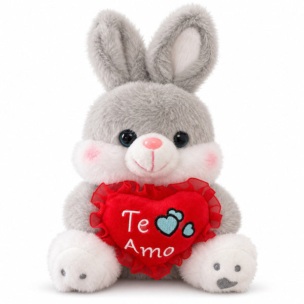 Peluche Conejo con Corazón 22 cm