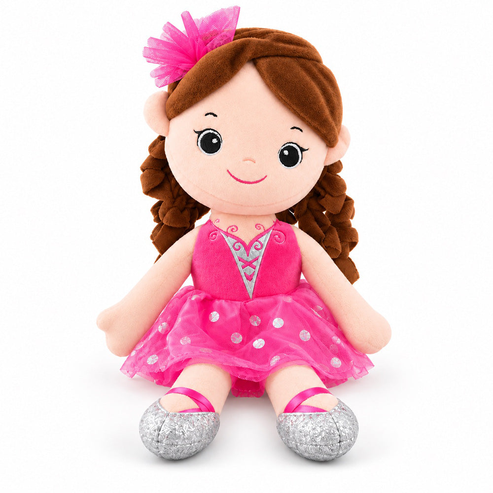 Peluche Muñeca Bailarina con Sonido 40 cm