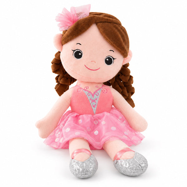 Peluche Muñeca Bailarina con Sonido 40 cm