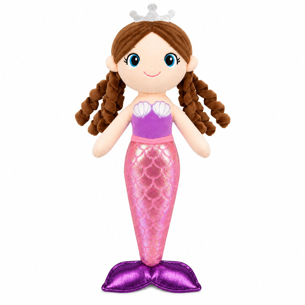 Peluche Sirena Castaña 48 cm