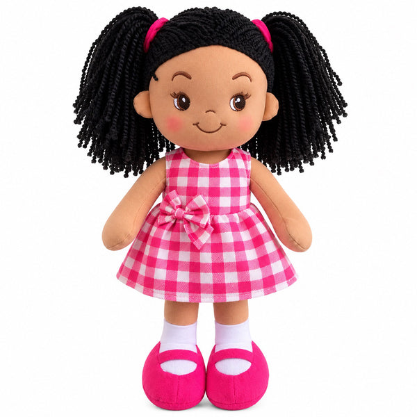 Peluche Muñeca de Trapo con Sonido 40 cm