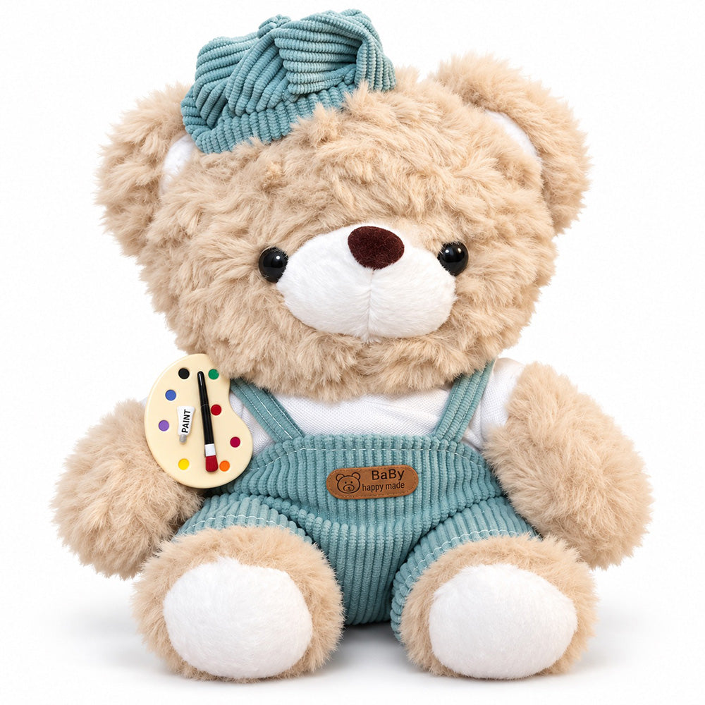 Peluche Oso Pintor 22 cm