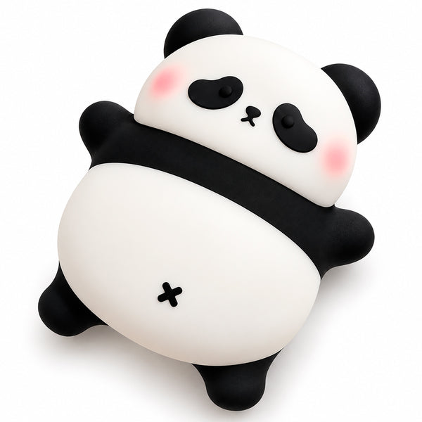 Lámpara Panda Pancita Espanta Cuco Recargable