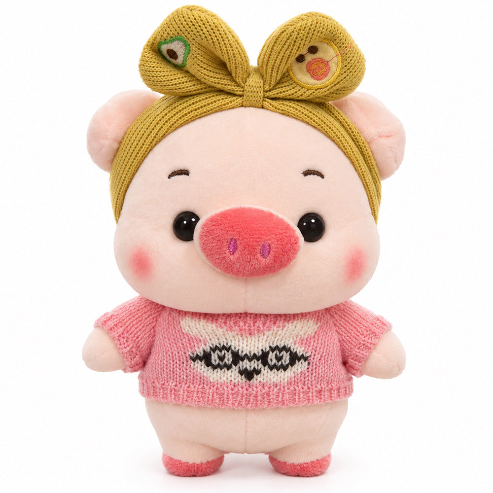 Peluche Cerdo con Sweater 20 cm