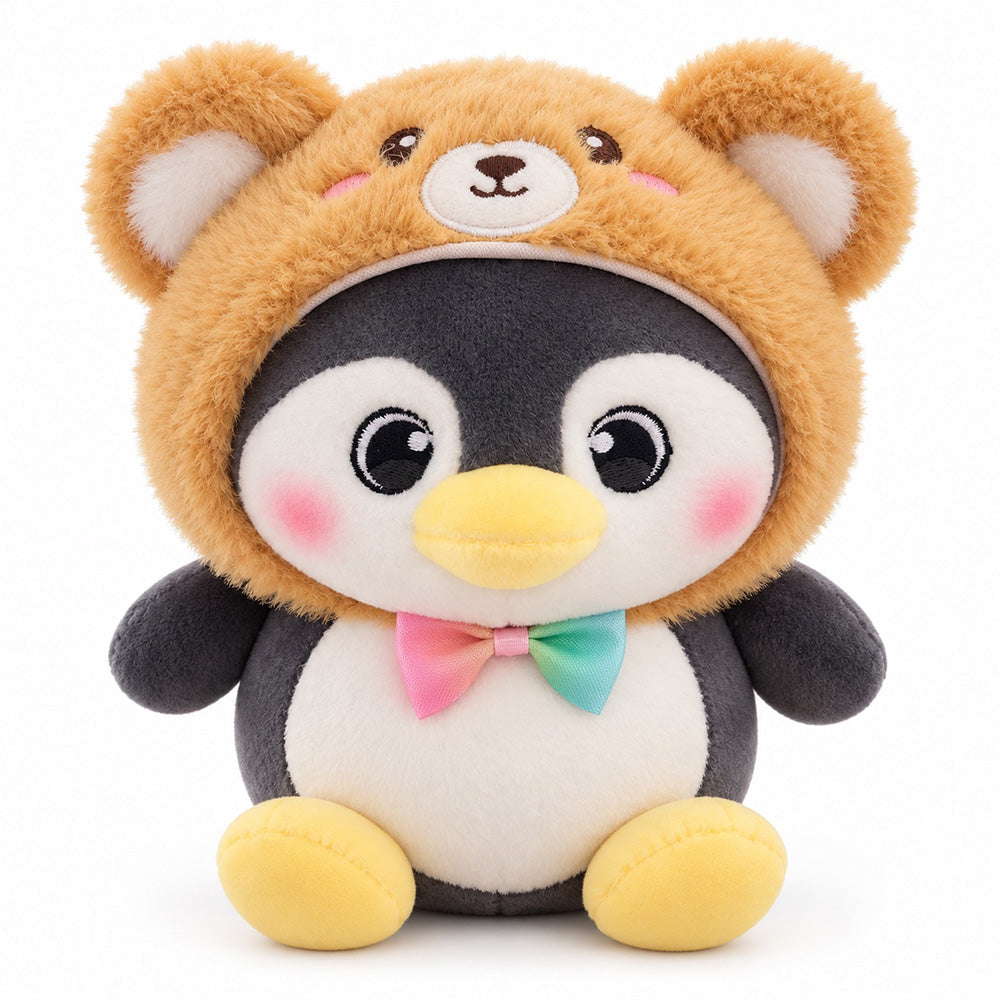 Peluche Pingüino con Gorrito 20 cm