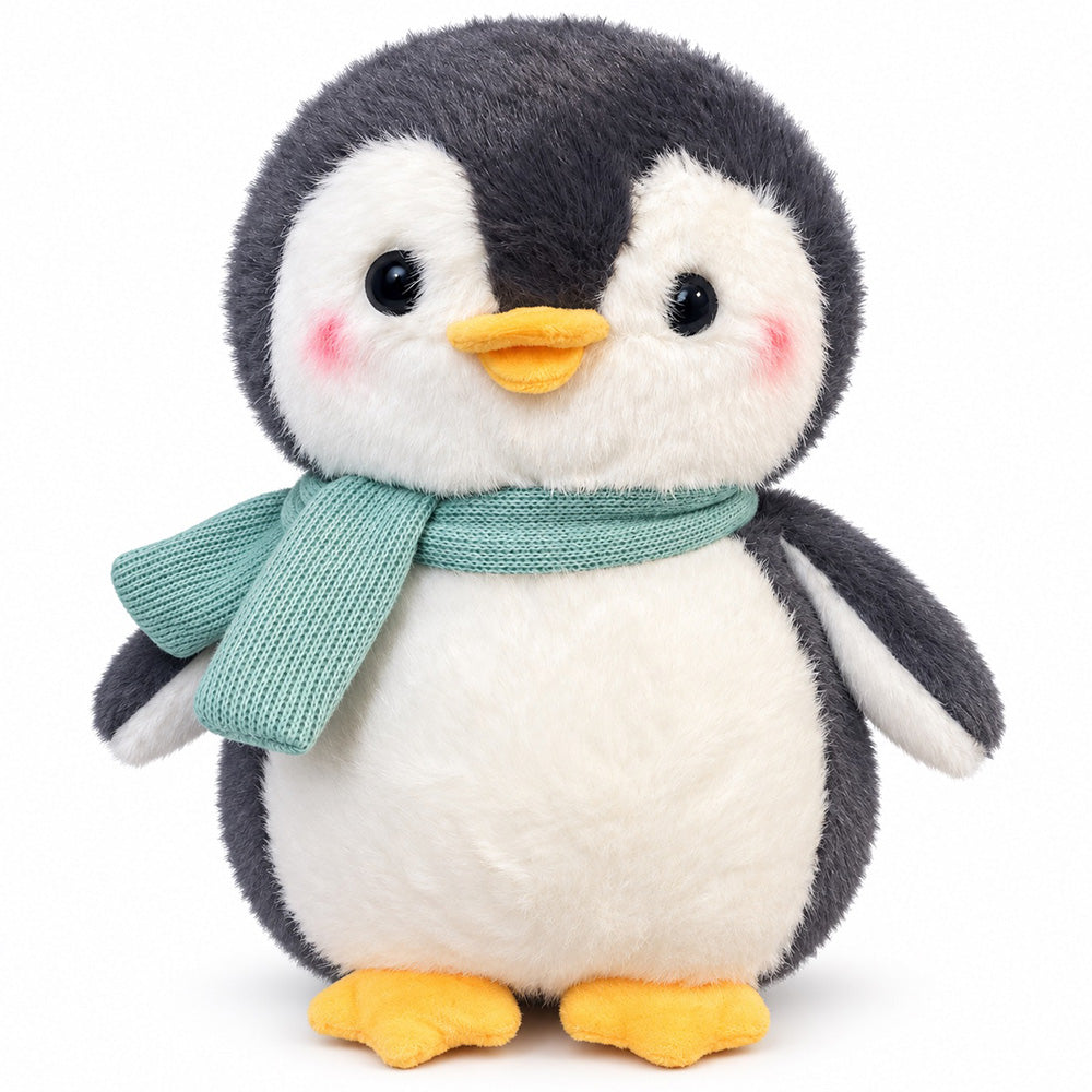 Peluche Pingüino con Bufanda 20 cm