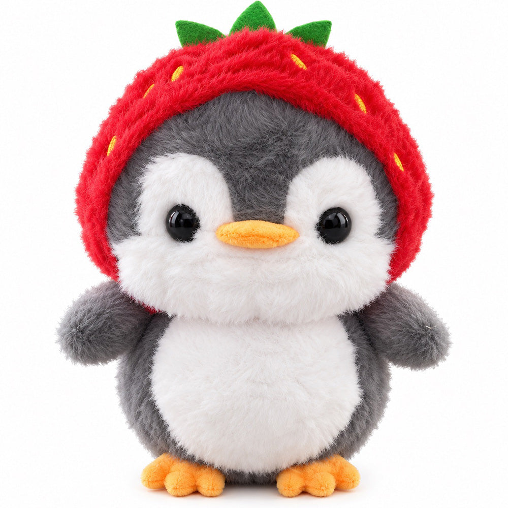 Peluche Pingüino Fresa 20 cm