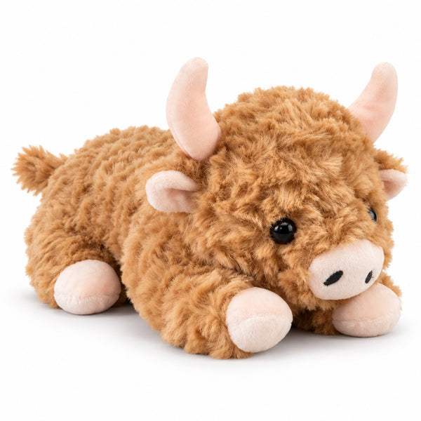 Peluche Vaca Escocesa 28 cm