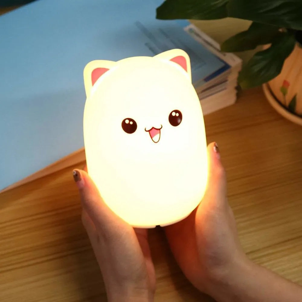 Lámpara Gato Feliz